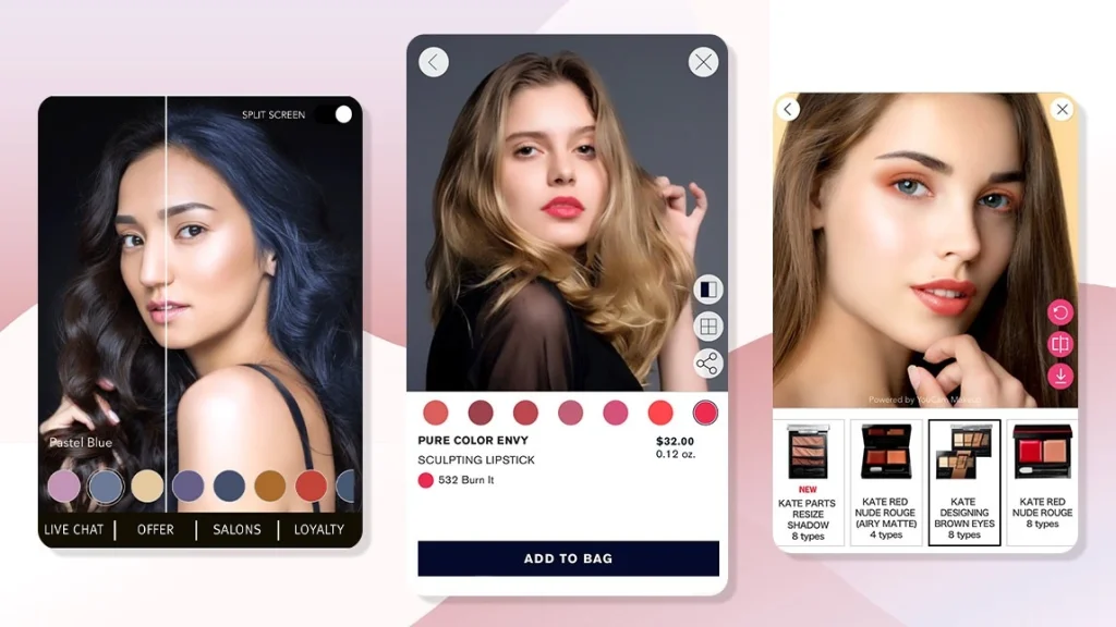 Realtà Aumentata AR nel settore Beauty e Cosmetica