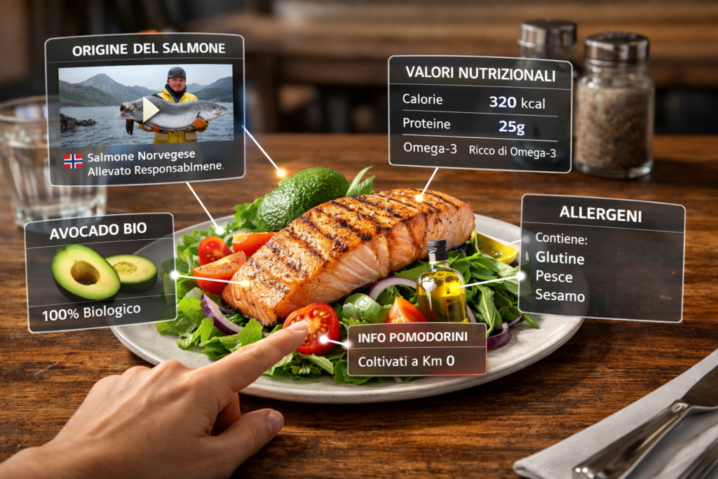 Realtà Aumentata per ristoranti