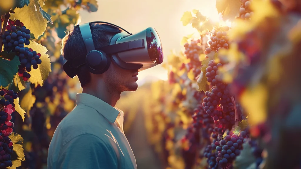 Realtà Virtuale VR nel marketing del vino