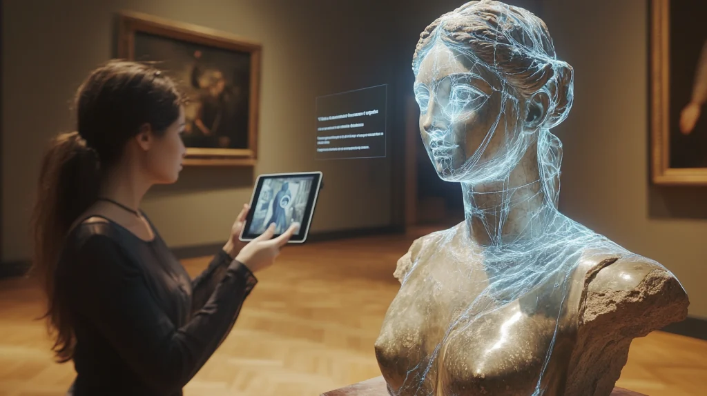 Soluzioni di Realtà Aumentata AR e Intelligenza Artificiale AI per musei