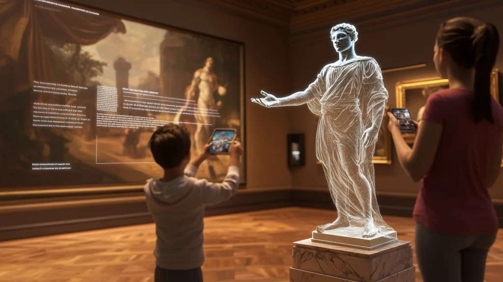 Soluzioni di Realtà Aumentata AR e Intelligenza Artificiale AI per musei
