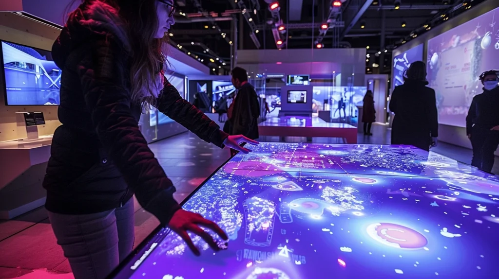 Creare un'esperienza interattiva in fiera