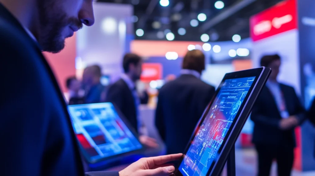 Misurare i dati di un esposizione in fiera