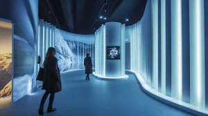 Illuminazione prodotti in fiera