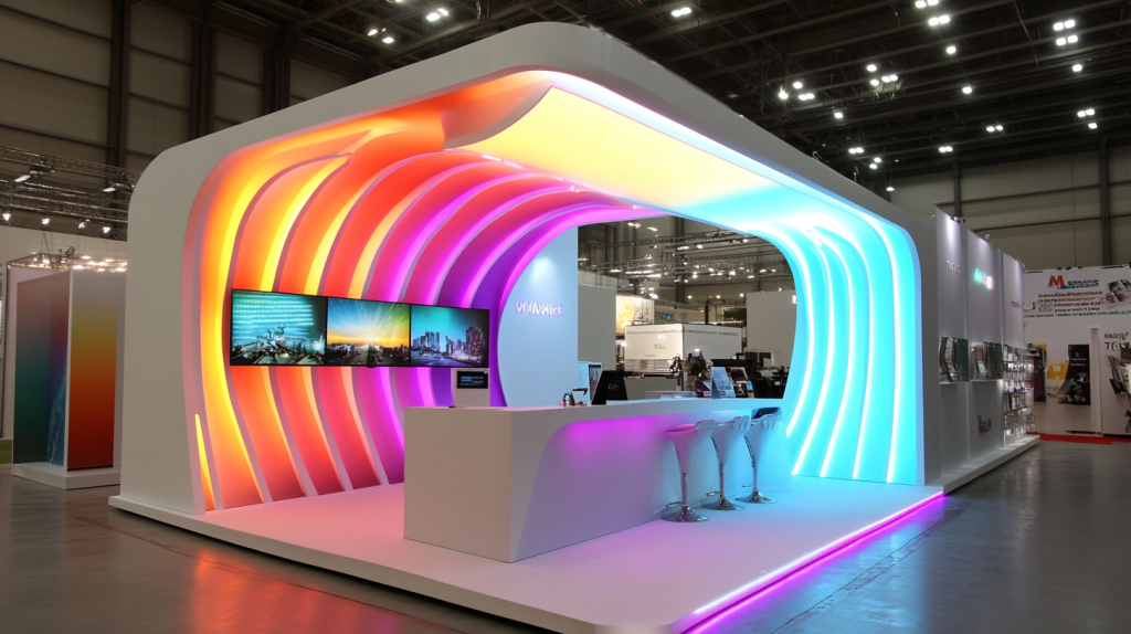 Grafiche da utilizzare durante stand fieristico