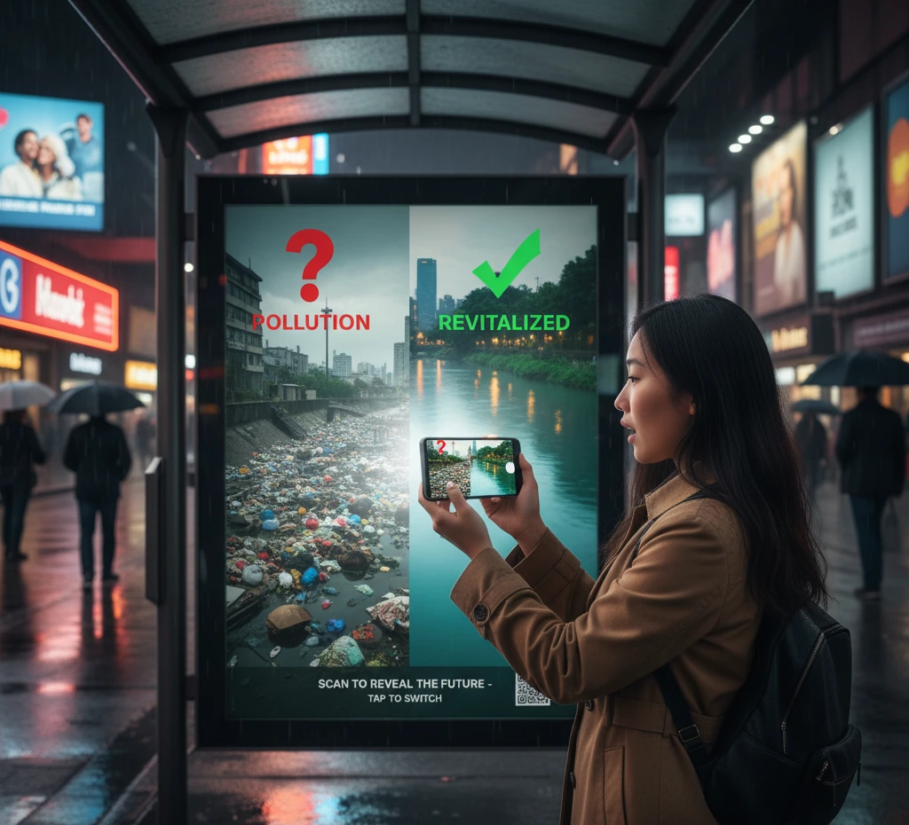 Realtà Aumentata per annunci fisici e campagne OOH