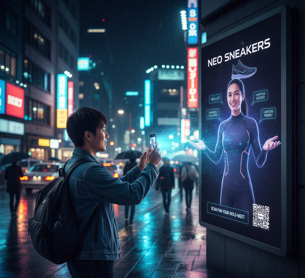 Realtà Aumentata per annunci fisici e campagne OOH