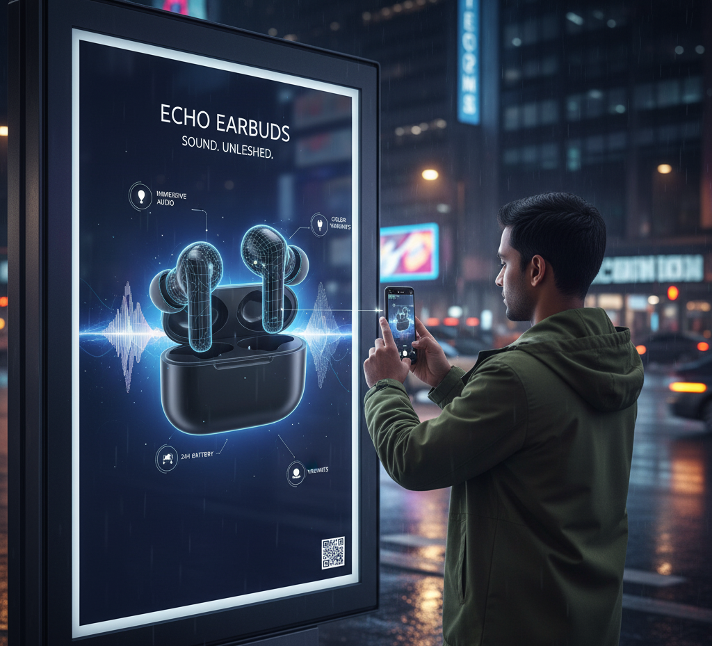 Realtà Aumentata per annunci fisici e campagne OOH