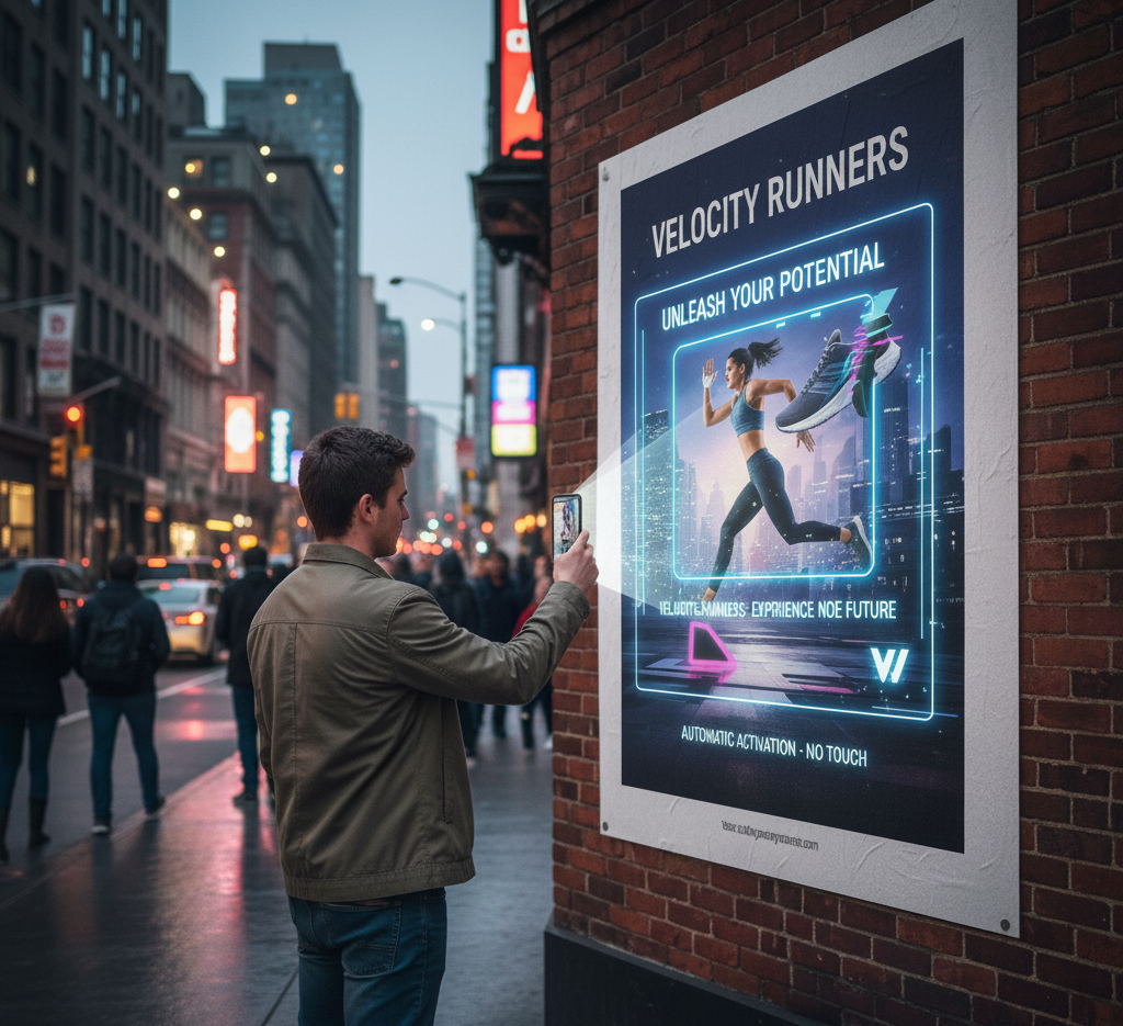 Realtà Aumentata per annunci fisici e campagne OOH