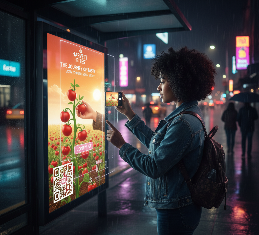 Realtà Aumentata per annunci fisici e campagne OOH