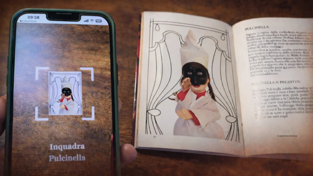 L'anima dei burattini in Realtà Aumentata