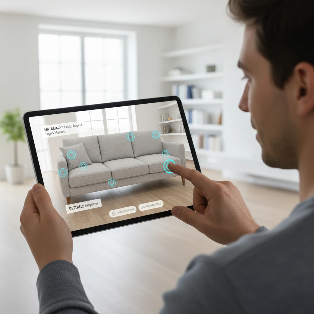 Realtà Aumentata per arredamento e interior design