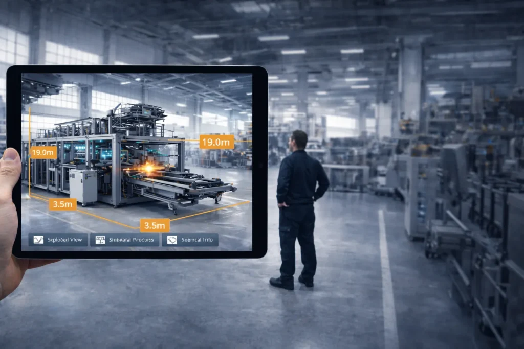 Realtà Aumentata per macchinari industriali