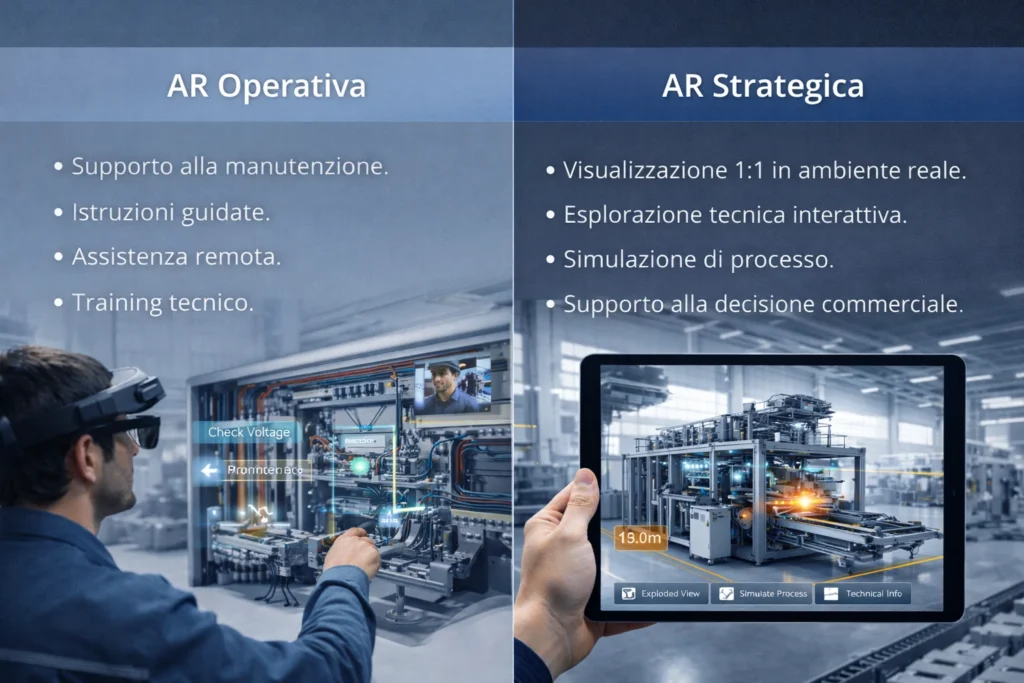 Realtà Aumentata per macchinari industriali