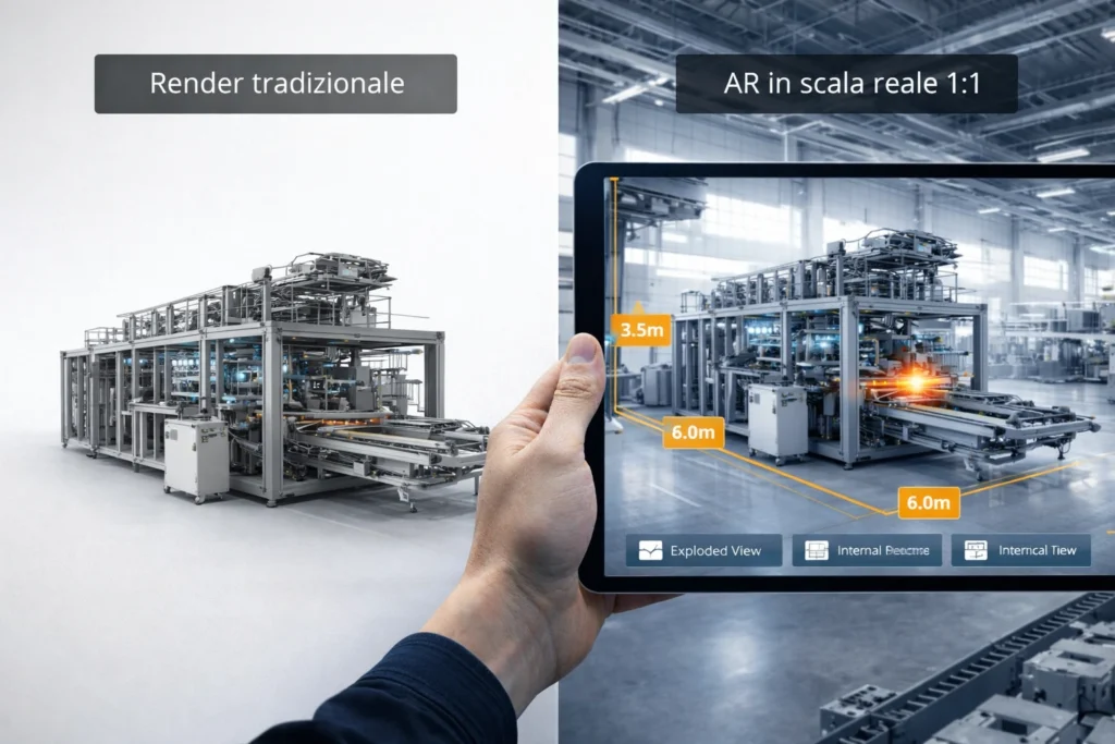 Realtà Aumentata per macchinari industriali