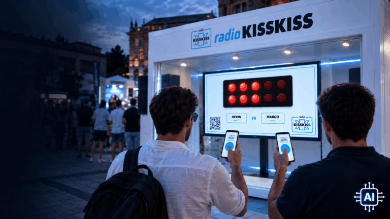 Gamification per eventi: come Radio Kiss Kiss ha acceso il suo stand al Fuori GP di Monza